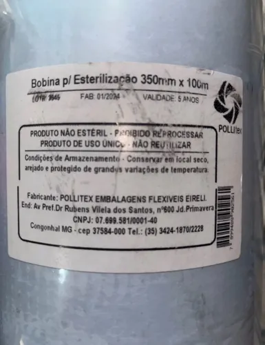 Bobina para esterilização