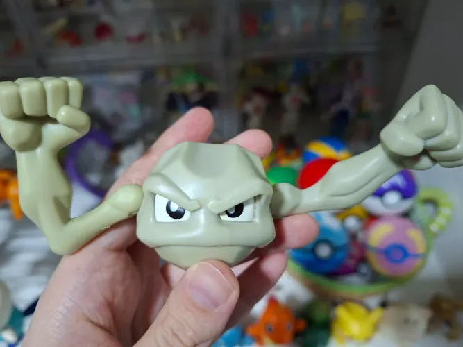 Pokemon Geodude Miniatura Jakks Pacific