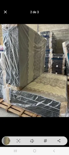Cama box casal promoção apartir de 300 reais a vista