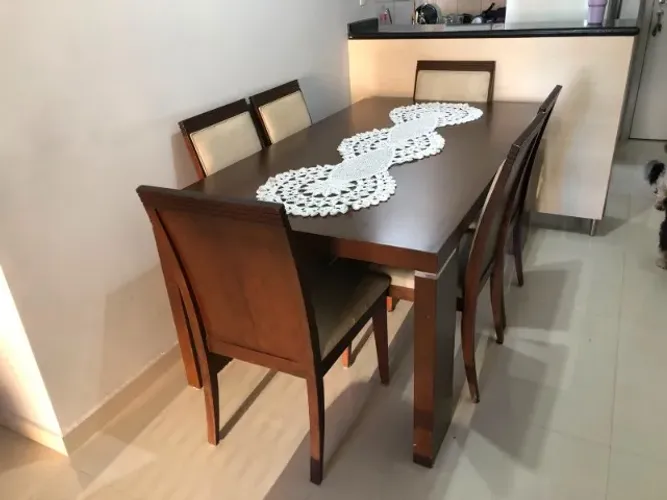 Mesa de Jantar 6 Cadeiras