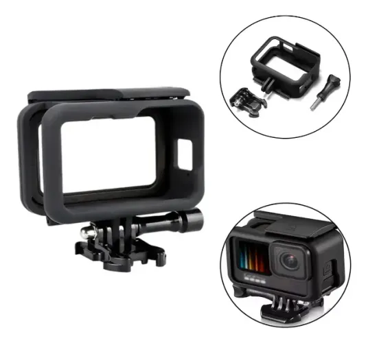 Suporte Armação Moldura Frame Case anti impacto Para Gopro Hero 9/10/11/12/13