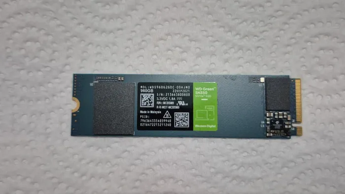 SSD NVME sn350 960gb
