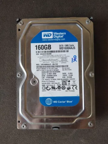 HD desktop 160Gb com windows 7 lite + office 2010