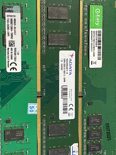 Memórias RAM DDR4 4GB 2666MHz Kingston, ADATA e Easy