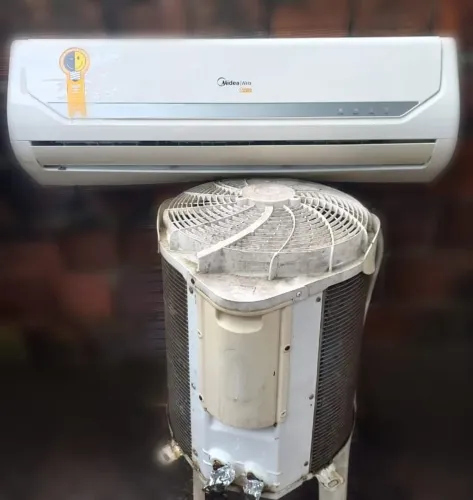 AR condicionado JÁ INSTALADO COM GARANTIA DE 18MIL BTUS mideia