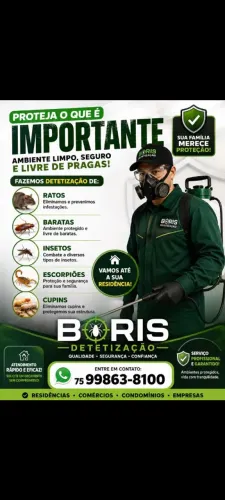 Dedetizador de baratas 