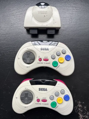 Par Controle Sega Saturno Sem Fio ORIGINAL