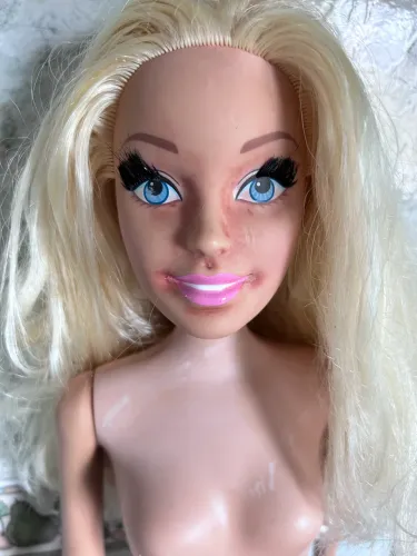 Boneca Barbie gigante original estrela 70 cm