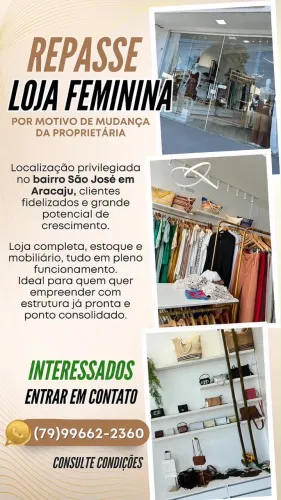 Repasse de loja