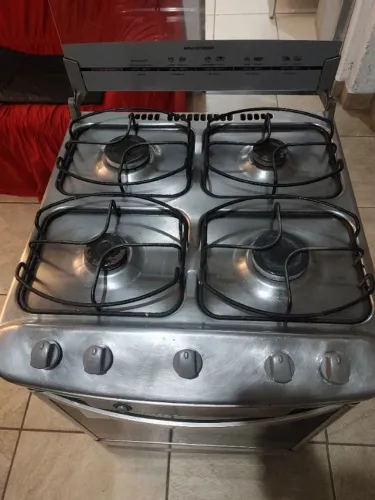 Fogão brastemp 4 bocas funcionando perfeitamente