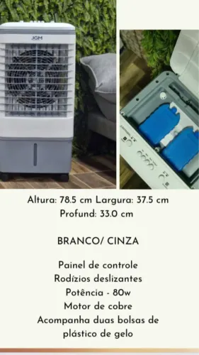 Climatizador cobre 