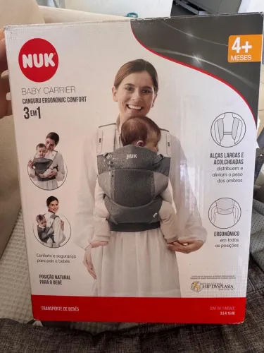Canguru NUK 3 em 1 ergonômico
