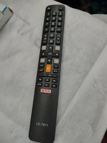 Controle Remoto Para Smart Tv Tcl Com Tecla Netflix 