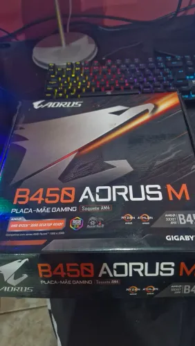 Placa Mãe aorus B450