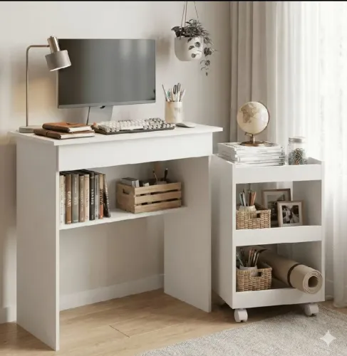 Conjunto home office em Mdf