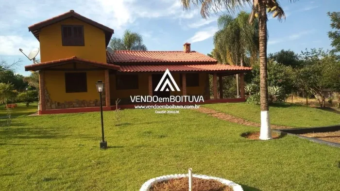 Chácara para Venda em Boituva, Boituville, 5 dormitórios, 4 suítes, 6 banheiros, 4 vagas