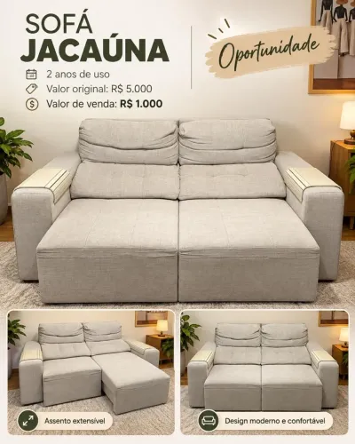 Sofá - Loja Jacaúna