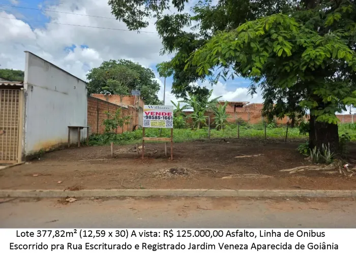 Imóvel para venda com 377 metros quadrados em Jardim Veneza - Aparecida de Goiânia - GO