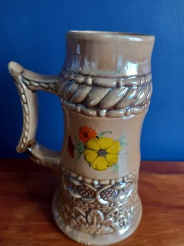 Caneca de Chopp grande antiga vintage 600ml
