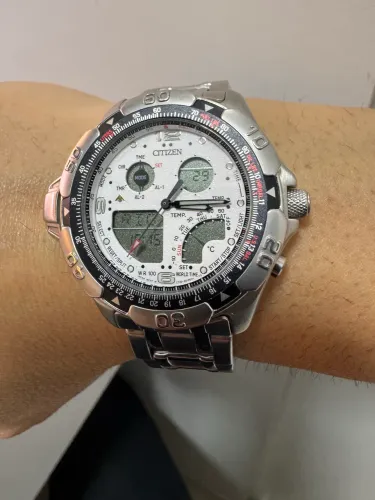 Relógio Citizen C720 temperatura