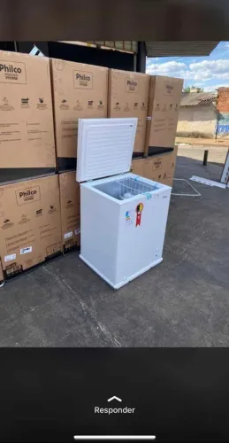 Freezer horizontal philco143 litros NOVO