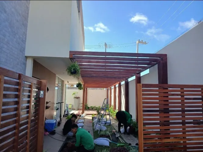 Montagem de pergolados e deckes/carpinteiro