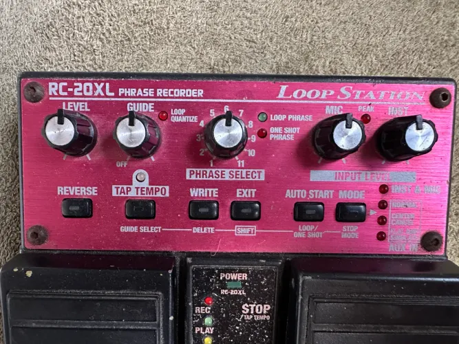 Pedal Loop Station Boss RC-20XL