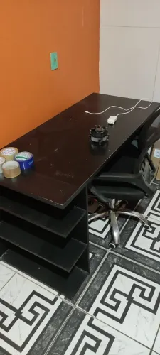 Mesa gamer e cadeira barato, mudança. 