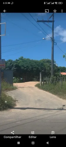 Terreno pertinho de Itacimim lado oposto da praia