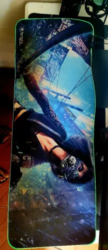 Mousepad Gamer 80x30 Rgb Seminovo