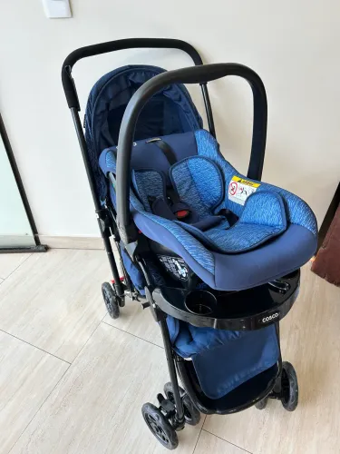 Cosco kids - Travel system reverse - Azul Rajado