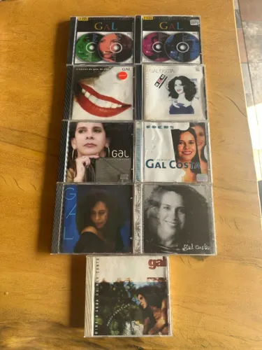 Gal Costa - Lote c/ 11 CDS + 2 DVDS + BRINDE
