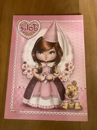 Caderno brochurão Jolie 60 folhas