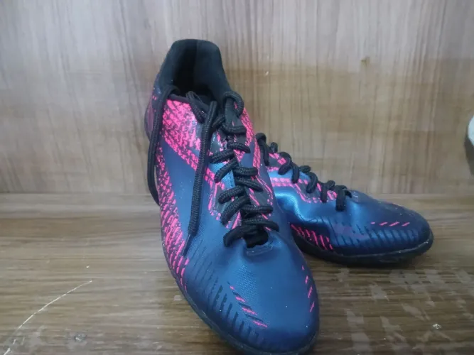 Chuteira penalty W76 Chrome azul