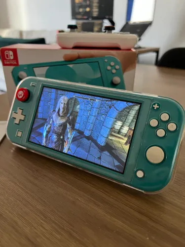 Switch Lite desbloqueado Nt fiscal/caixa/manual/carregador