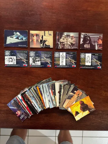 Coleção rara de cartas Star Wars Pepsi Special Edition 1997