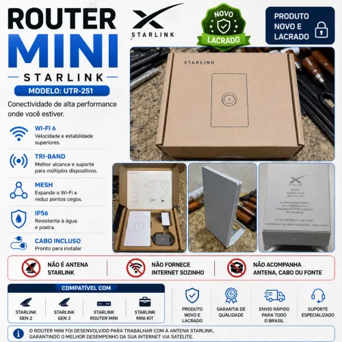 Starlink Router Mini UTR-251 