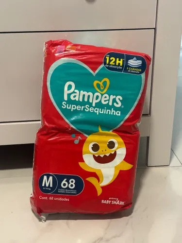 FRALDAS TAM M | HUGGIES, PAMPERS, LOONEY TUNES, BABYSEC