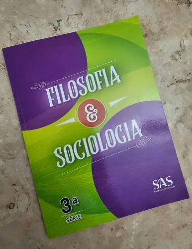 Livro SAS Filosofia e Sociologia (estado de NOVO)