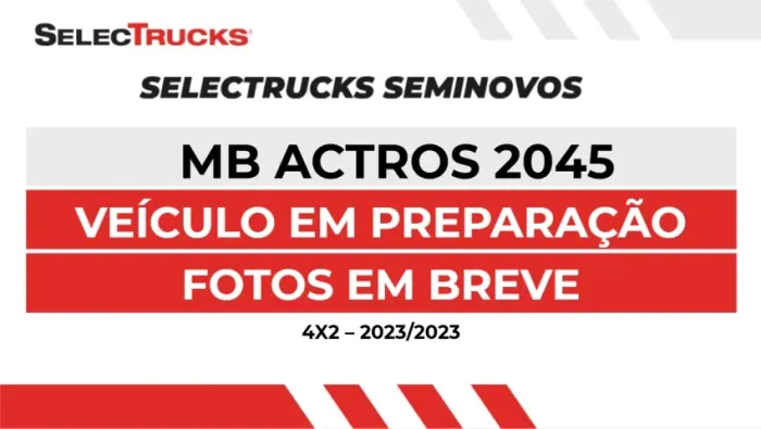 Caminhão Usado Mercedes-Benz Actros 2045 4X2