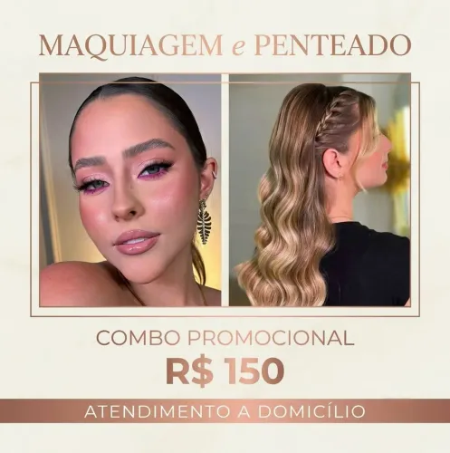 MAQUIAGEM E PENTEADO