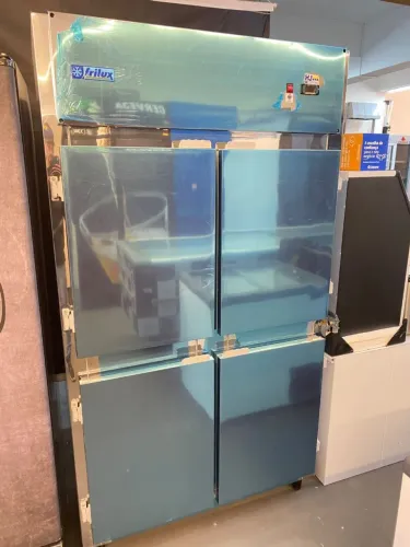NZ. Mini camara comercial 4 portas inox FRILUX