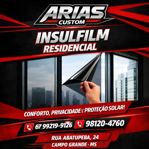 Insulfilme Residencial e Automotivo 