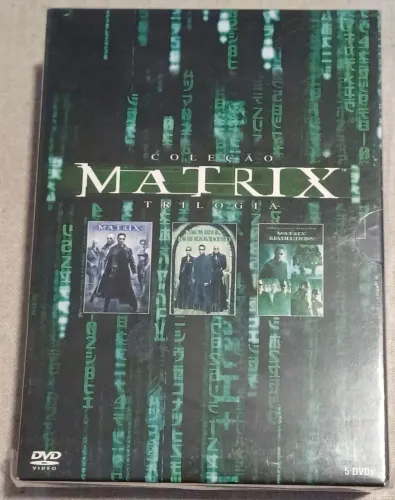 Box DVD Coleção Matrix Trilogia Origina