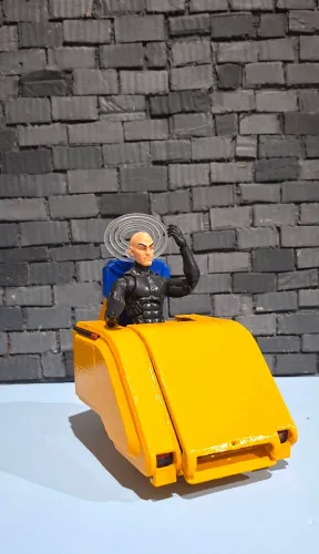 Cadeira Flutuante Charles Xavier Marvel legends em impressão 3D X-Men 97
