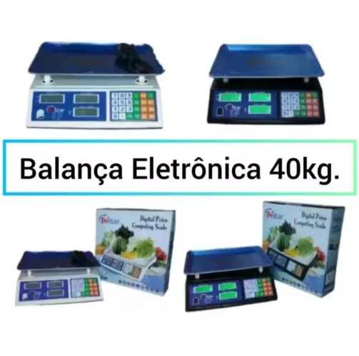 Balança digital com garantia