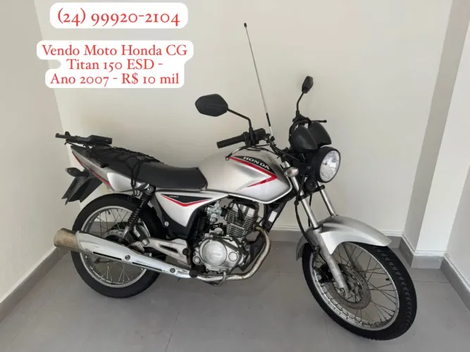 Vendo Moto Honda CG Titan 150 Eds