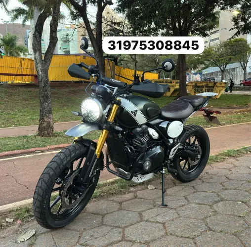 Scrambler 400x 2024 com acessórios
