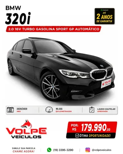 BMW 320I A Modern/sport TB 2.0/a.flex 16V 4P 2020