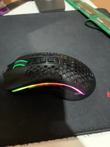 Mouse Gamer Redragon Storm Pro M808-KS - Wireless + RGB